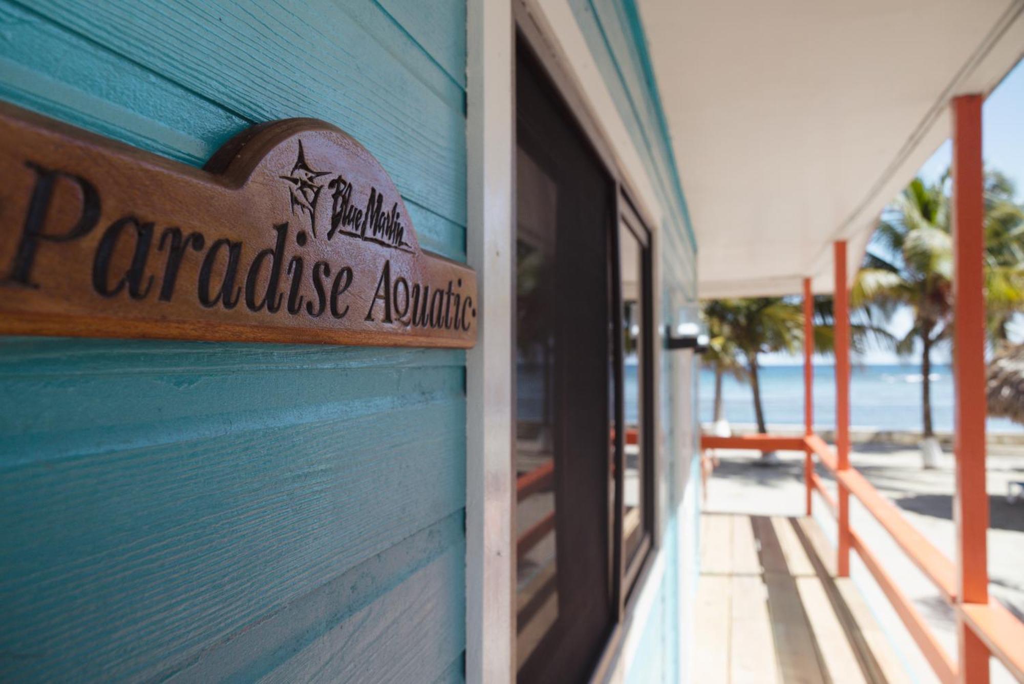 Blue Marlin Beach Resort Dangriga Exterior foto